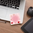 thumbnail image 5 of Sticky Notes 3.15×3.15 Inch Pink Apple Design Self Adhesive Memo Pads - Cute Decorative Note Pads for Home Office Organization, Refrigerator Messages, Planner Stickers & Daily Reminder Notes, 5 of 8