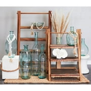 DecMode 30" Spanish Recycled Glass Vase
