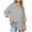 Gray, variant on tarylea Plus Size Shirts Foe Women Lapel Button down Tops with Pockets Long Sleeve Loose Shirts Business Casual Tops
