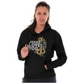 thumbnail image 3 of Christian Jesus Loves You Sunflowers Hoodie Sweatshirt Women Brisco Brands S, 3 of 4