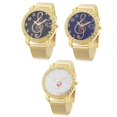 thumbnail image 3 of 1131 Reloj de cuarzo para mujer Reloj de pulsera luminoso con patrón de nota de diamantes de imitación Adepaton 190217603, 3 of 3