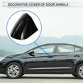 thumbnail image 2 of Tapa de extremo de manija de puerta delantera izquierda Unique Bargains para Ford Mondeo Edge Taurus 2013-2020 ABS Negro 1 Pc, 2 of 6