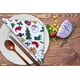 thumbnail image 2 of Juego de 12 servilletas de tela Urban Villa con estampado navideño, algodón, 2 of 8