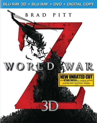 World War Z (Unrated) (Blu-ray + Blu-ray + DVD + Digital Copy)