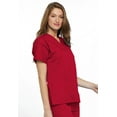 thumbnail image 5 of Cherokee V-Neck Scrub Top for Women with 3 Pockets & Dolman Sleeve - 4700, 5 of 6