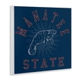 thumbnail image 4 of Stupell Industries Vintage Manatee State Animals Painting Unframed Art Print Wall Art, 12 x 12, 4 of 8