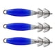thumbnail image 5 of 3 piezas de anzuelos luminosos para pesca, accesorios de pesca, señuelos de pesca realistas. Azul, 5 of 9