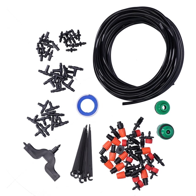 Accessoires de Jardin, 85 Pcs/ensemble Système d'Irrigation de Jardin Buse d'Irrigation Réponse Rapide