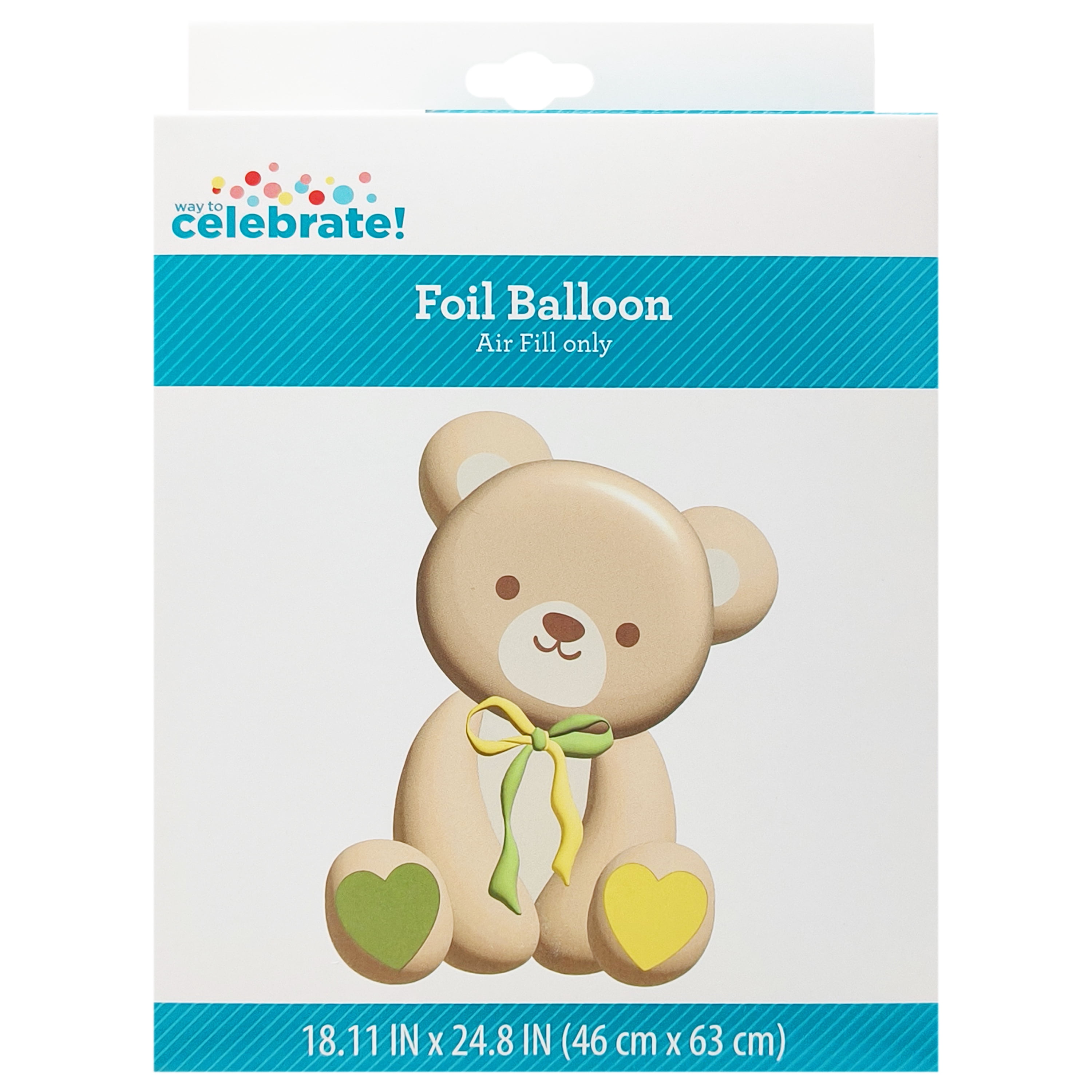 Way to Celebrate Bear Foil Balloon