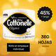 thumbnail image 2 of Papel Higienico Kleenex Cottonelle Elegance 12 Rollo de 360 hs, 2 of 6