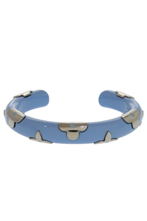 Pre-Owned Louis Vuitton Jonk Daily Monogram Flower Bracelet M63115 Ceramic and Metal... (Good)