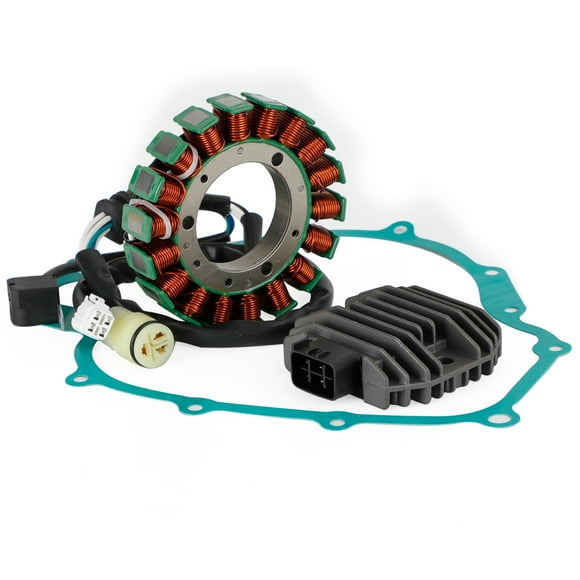 Estator magnético + rectificador de voltaje + junta para Yamaha YFM660 Grizzly YXR660 Rhino