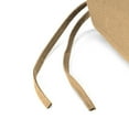 thumbnail image 6 of Jordan Manufacturing 17" x 19" Rave Birch Tan Solid Rectangular Outdoor Chair Pad Seat Cushion with Ties (2 Pack), 6 of 11