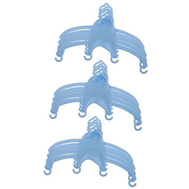 15pcs Perchas para Ropa de Bebé Portabebés Regalos para Recién Nacidos Ropa de Moda - Azul, tal se describe Sunnimix Perchas para niños
