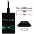 thumbnail image 2 of Qi Wireless Charger Charging Receiver Pad (Micro USB Port UP) for Samsung / LG / Sony / Google / Motorola / Android Phones, 2 of 2