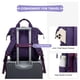 thumbnail image 4 of Mochila para portátil LOVEVOOK para mujer de 15,6 pulgadas con puerto USB, color morado, 4 of 5