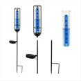 thumbnail image 2 of Pluviómetro con Lámpara Solar, Pluviómetro de 7 Pulgadas para Exteriores, Números Grandes y Claros y Herramienta de Medición de Lluvia para Jardín, Césped y Granja, 2 of 5