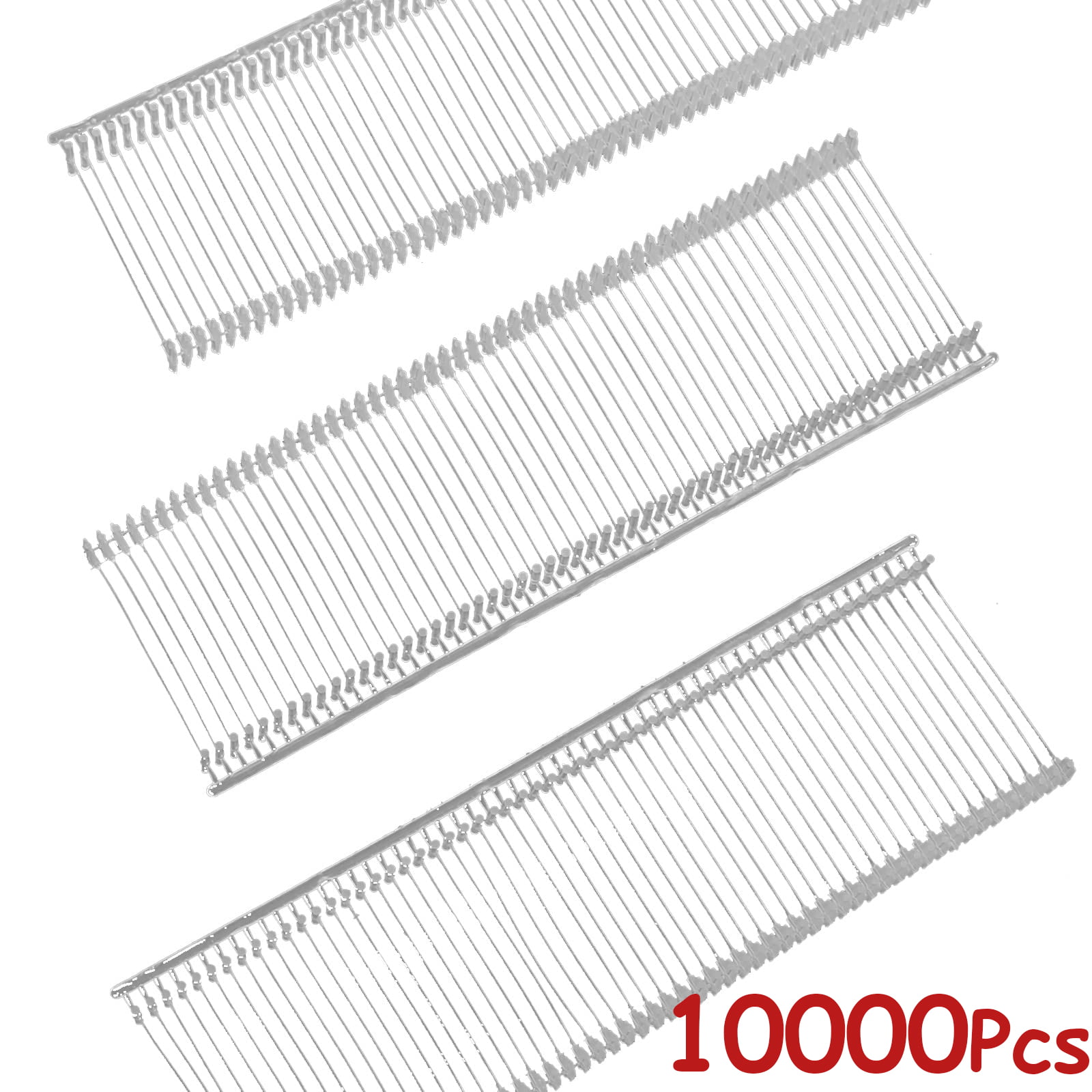 NEW 1000 PCS WHITE STANDARD PRICE TAG TAGGING TAGGER 1" PIN BARBS FASTENERS 1" 