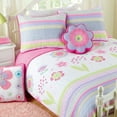 thumbnail image 3 of Cozy Line Home Fashion Blossom Floral Cotton Square Throw Pillow, 3 of 3