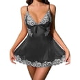 thumbnail image 1 of New Model Sexy Lace Bodysuit With Shapewear And Alluring Sheer Nightgown, 1 of 4