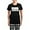 With Checker Pant, variant on CafePress - Bride Pajamas - Women's Short Sleeve Print T-Shirt and Pants Dark Cotton Pajama Set