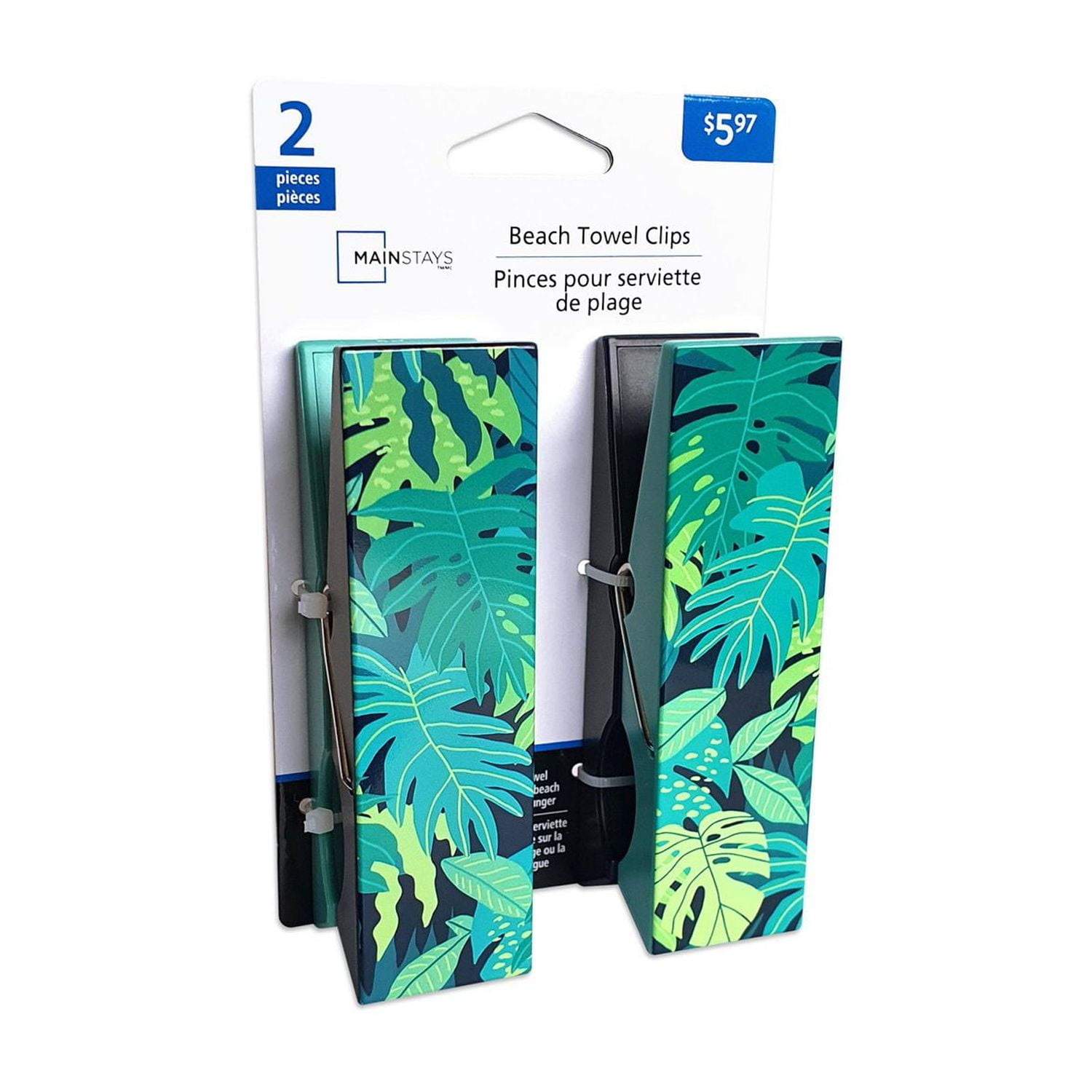 pinces pour serviette de plage