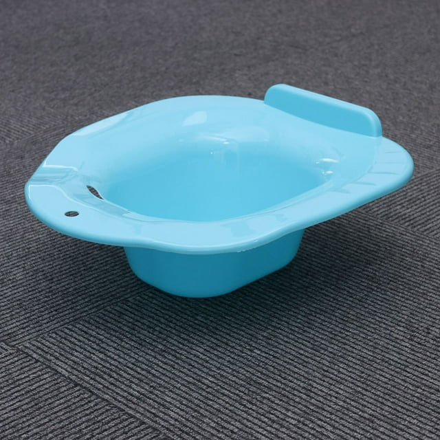OULII Bain Assis pour Toilettes pour Personnes Âgées Rond Lot de 1