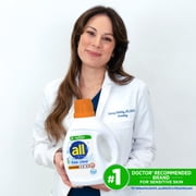 all Free Clear Liquid Laundry Detergent, Oxi, 154oz, 103 Loads