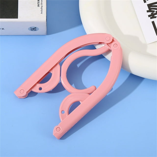 EGNMCR Hangers, Pants Hangers, Clothes Hangers 10PC Clothes Hanger Folding Travel Tool For Dormitory Multi Functional Retractable Folding Underwear Hanging Clothes Support Home Use coat hanger