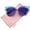 Blue-Silver / Purple Mirror, variant on zeroUV Female Women's Oversize Open Metal Colored Mirror Flat Lens Cat Eye Sunglasses 57mm (Blue-Silver / Purple Mirror) - 57mm