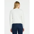thumbnail image 5 of Time and Tru Women's V-Neck Cardigan Sweater, Lightweight, Sizes XS-XXXL, 5 of 7