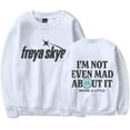 thumbnail image 2 of Freya Skye Merch “Not Even Mad About lt” Print Sweatshirt – Unisex Crewneck Graphic Pullover , Casual Streetwear Gift for Music Lovers, 2 of 7