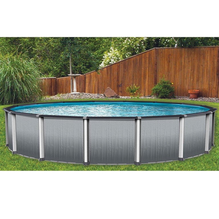 In The Swim 21' Round Above Ground Swimming Pool - Weekender