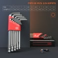 thumbnail image 4 of Allen Wrench Set 35 Piece Hex Key Set Metric Allen Key Set S2 Steel And, 4 of 8
