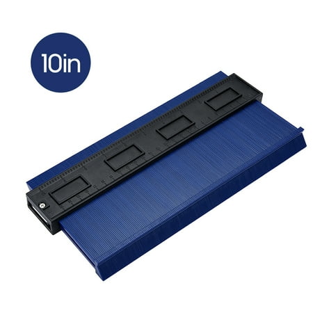 10in Widened Contour Gauge Duplicator Universal Woodworking Tiling Laminate Measure Tool Precisely Fast Copy Irregular Shapes Profile Gauge