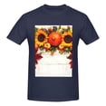 thumbnail image 4 of Bingfone Thanksgiving With Autumn Men'S Loose Fit Short-Sleeve Pocket T-Shirt, 4 of 7