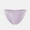 Light Purple, variant on Lunuaoe Women's Low Rise String Bikini Panties, Thin Strap High Cut Briefs, Breathable Cotton Crotch Underwear