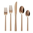 thumbnail image 2 of Safdie & Co. Flatware Stainless Steel Palos Copper 20PC Set, 2 of 2