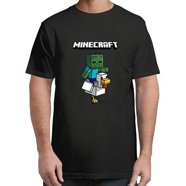 T-Shirt Unisexe Simple et Unique avec Design Graphique de Jockey "Undead Ride Chicken", jusqu'à la Taille 5TG