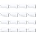 thumbnail image 1 of GHSDFBB Business Card Holder Stand, 16 Packs Acrylic Clear Plastic Cards Holder, Business Card Display for Desktop Countertop Acrylic Card Filling Display, 1 of 7