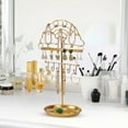 thumbnail image 6 of Luoshdecor Jewelry Holder Organizer,Jewelry Stand with Base Metal Tray ,Earring Tree Display Stand for Necklace, Bracelet, Earrings,Rings, 6 of 6