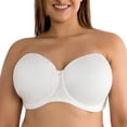 thumbnail image 2 of Elise Full Bust Strapless Bra, Pearl White, 38D, 2 of 6