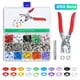 thumbnail image 2 of Botones a presión, juego de botones a presión con alicates 200 juegos de botones a presión de metal, 10 colores Accesorios de costura Botones Botones para coser Herramientas Broches para manualidades, 2 of 7