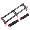 thumbnail image 2 of Dual Handle Grip Professional Handle Camera Stabilizers Camera Dual Grip Extender Handle Gimbal Stabilizer Rig Accessory with 1/4  and 3/8  Screw Hole, 2 of 8