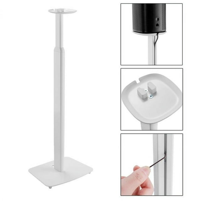 Boost Industries Support de Haut-Parleur de Sol à Hauteur Réglable pour SONOS® ONE, ONE SL and Play:1