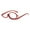 2#F, variant on Magnifier Makeup Presbyopic Glasses Personality Single Rotating Women Makeup Glasses Hd Fashion Presbyopic Glasses Wholesale