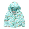 thumbnail image 2 of Fesfesfes Hooded Jackets Toddler Kids Baby Grils Boy Winter Outdoor Thick Warm Coat Windproof Coat, 2 of 4