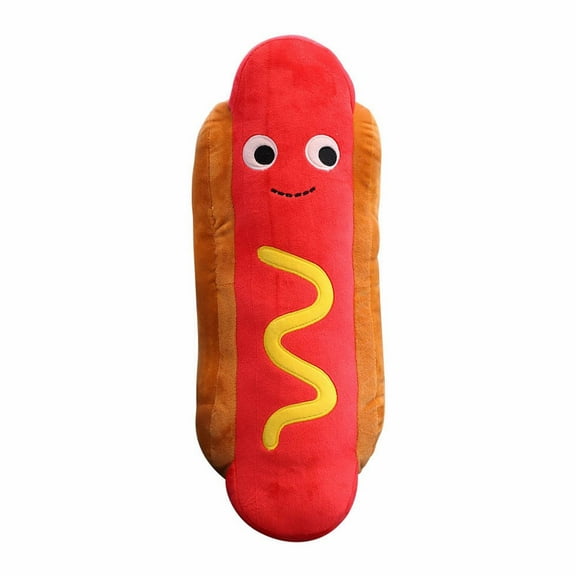 Cartoon Red Sausage Pillow Doll 45cm Plush Toy 17.7*7.87in