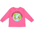 thumbnail image 3 of Inktastic Happy Earth Day Boys or Girls Long Sleeve Toddler T-Shirt, 3 of 5