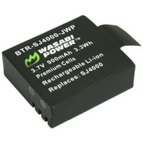 Wasabi Power Battery for SJCAM SJ4000, SJ5000 and 1080P, 4K Action Cameras